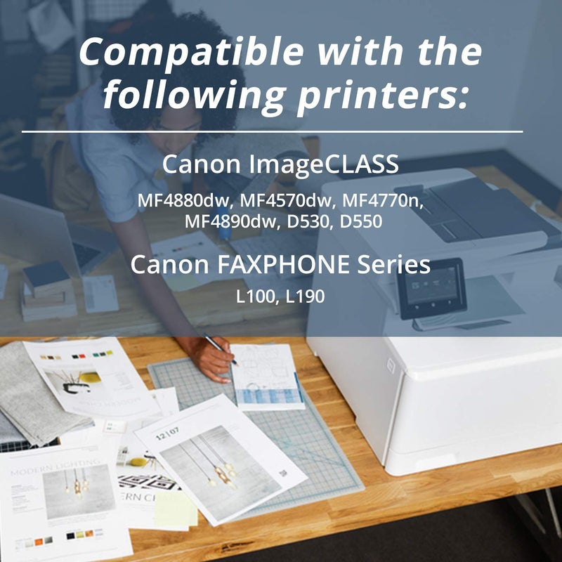 Arthur Imaging Compatible Toner Cartridge Replacement for Canon 128 (3500B001AA) (Black, 2-Pack) - Image 5